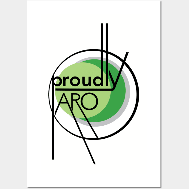 Proudly Aro Wall Art by inSomeBetween